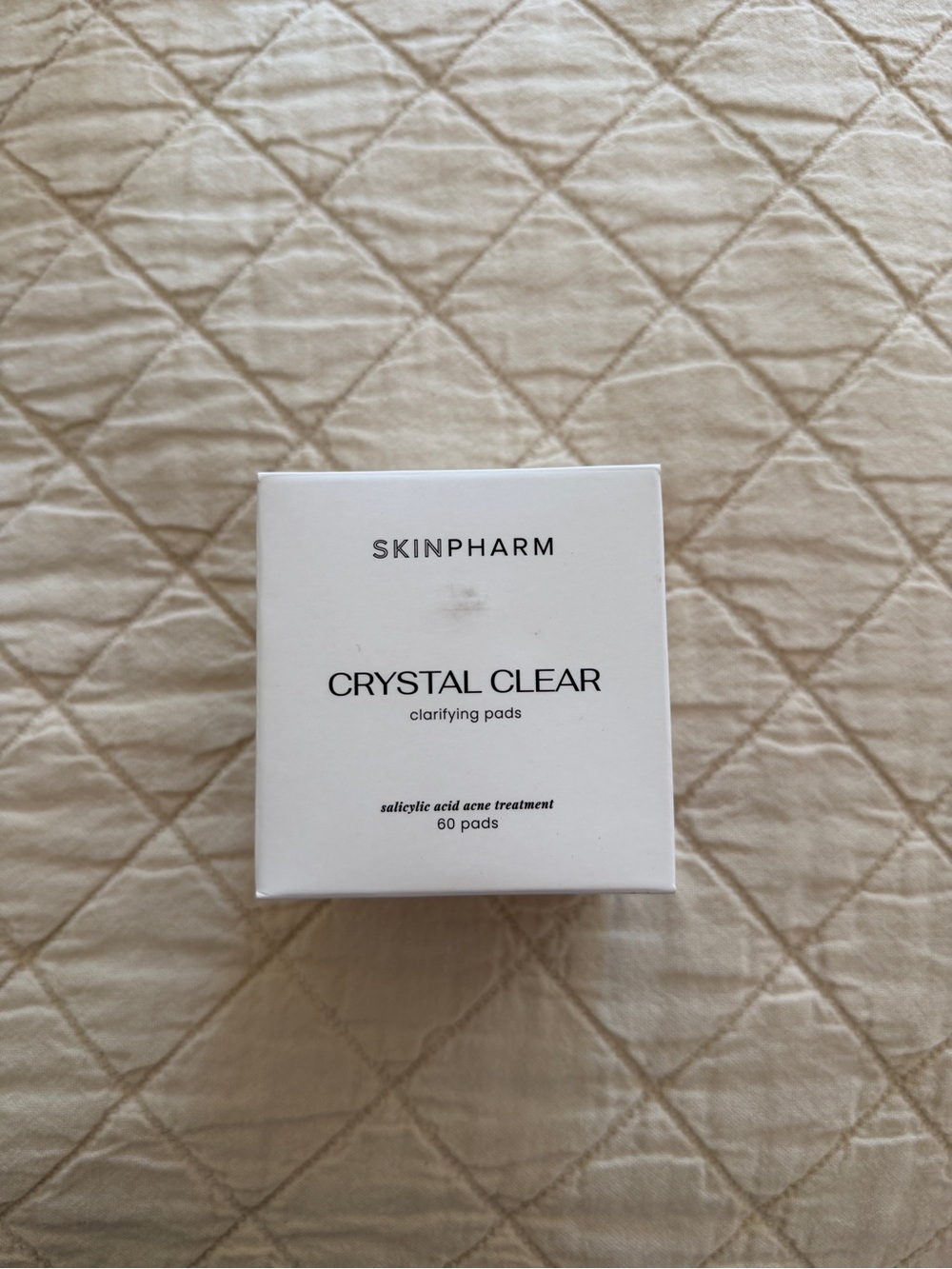 Skinpharm Crystal Clear Clarifying Pads — White